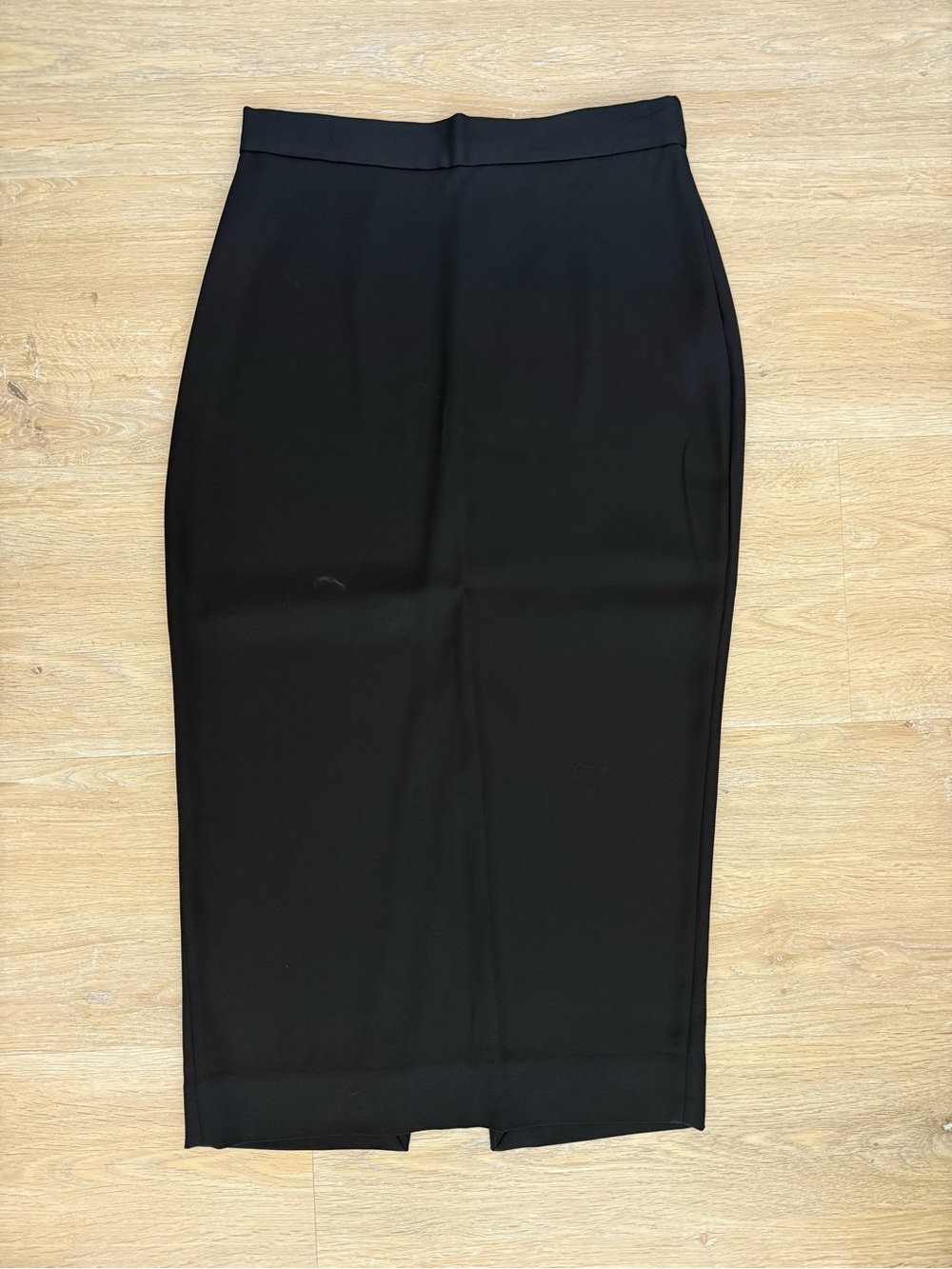 Diane Von Furstenberg Black High-Waist Pencil Skirt